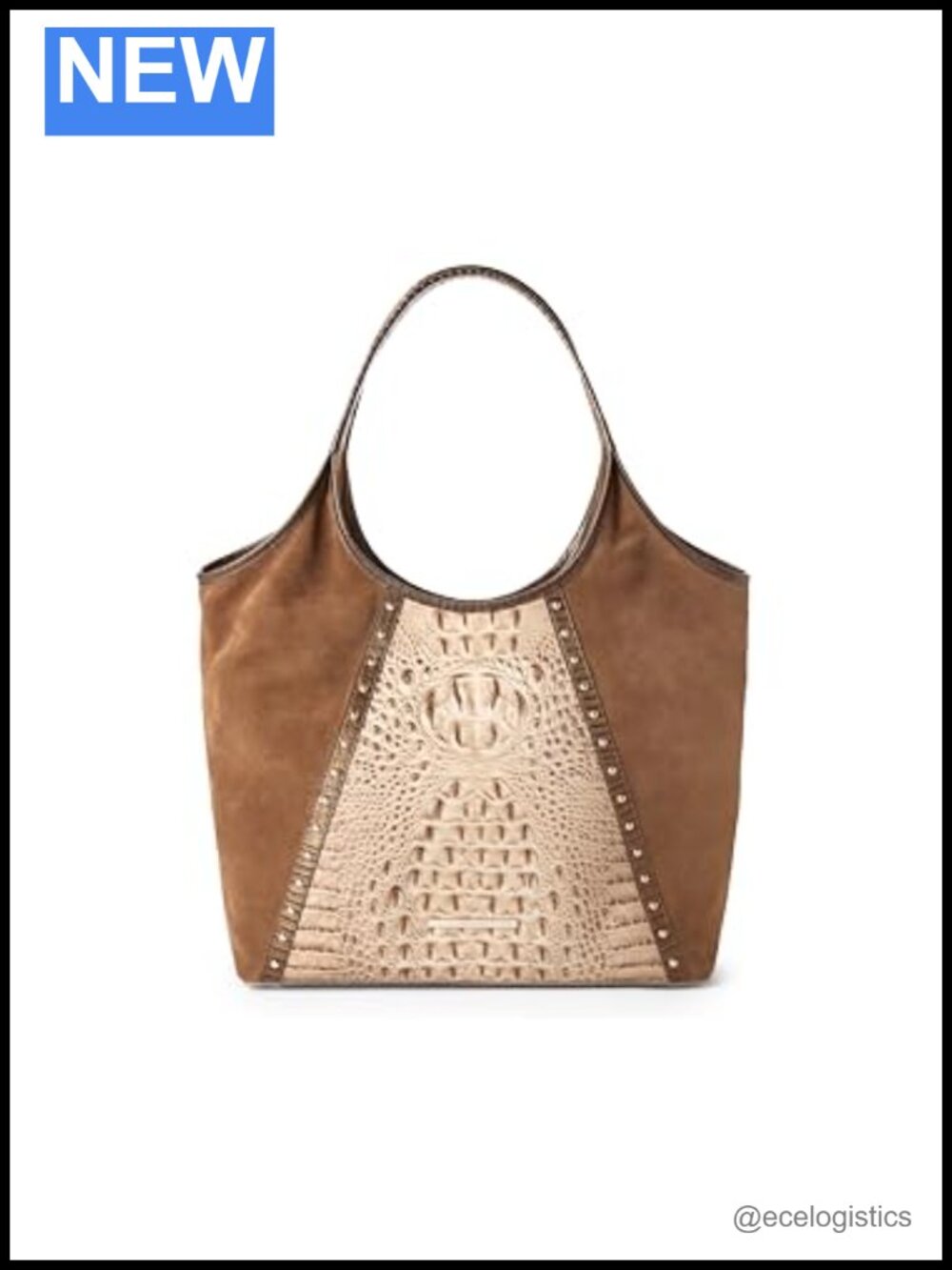 Genuine Leather Crossbody Bag with Adjustable Strap - Iona